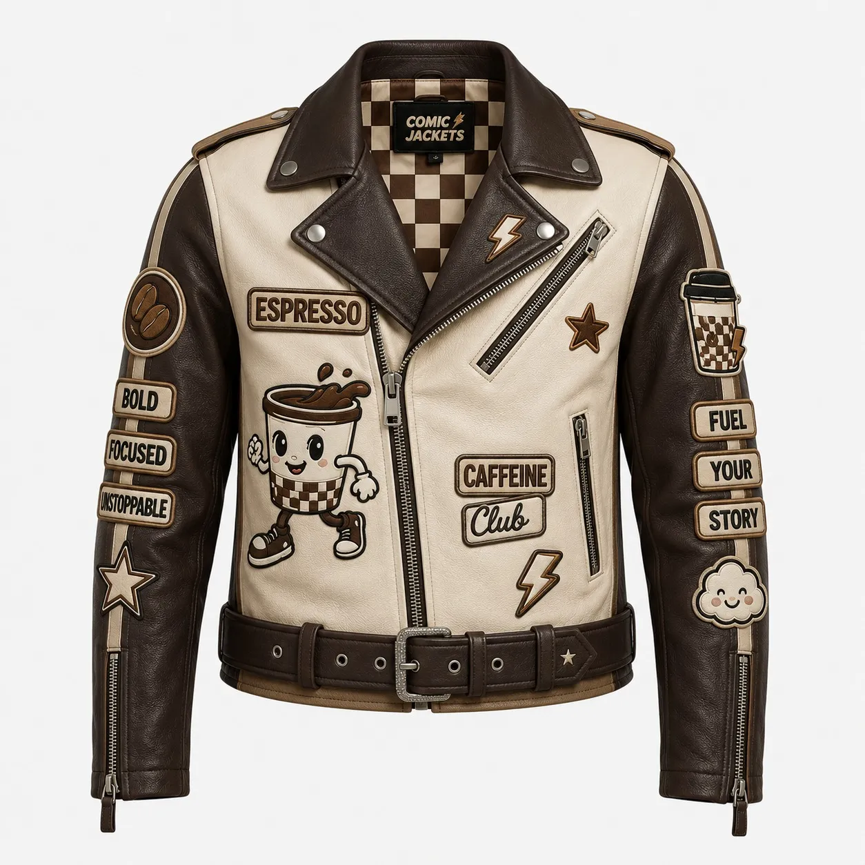 Moto Patch Jacket Blanket Bandit - Image 2