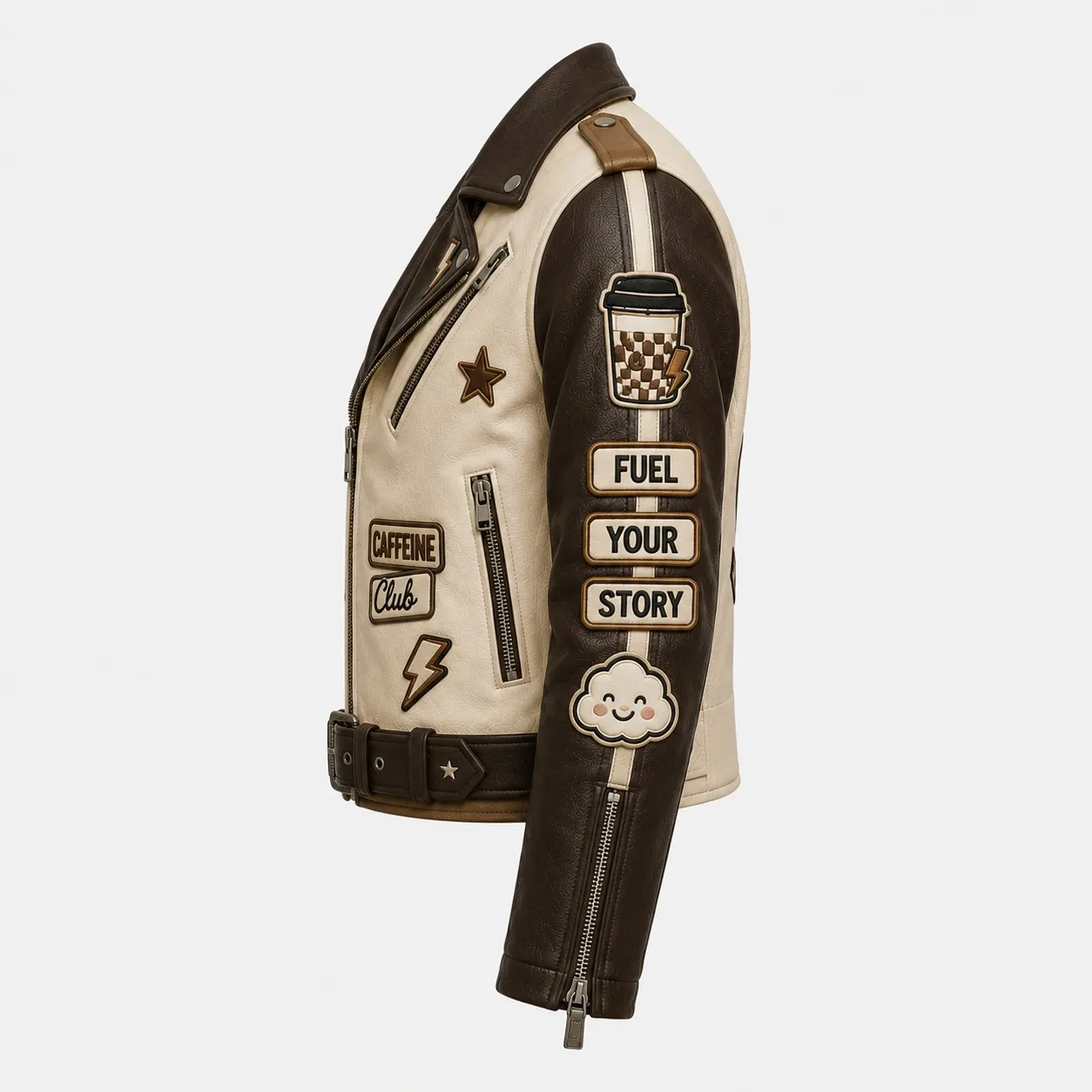 Moto Patch Jacket Blanket Bandit - Image 5