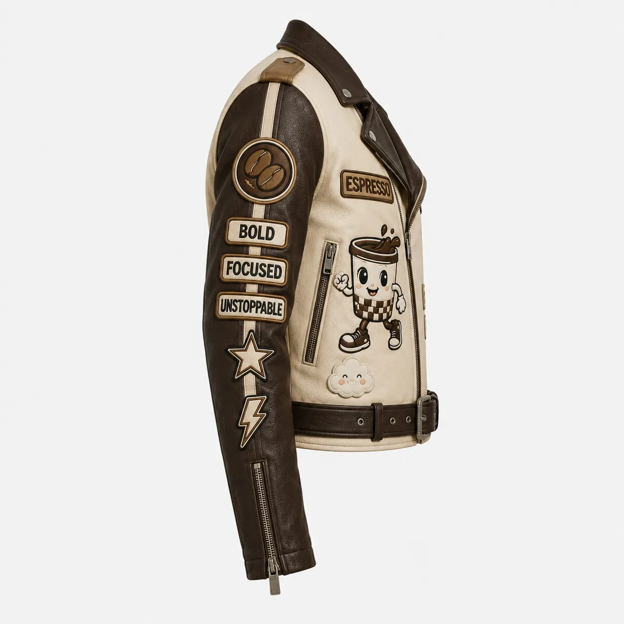 Moto Patch Jacket Blanket Bandit - Image 4