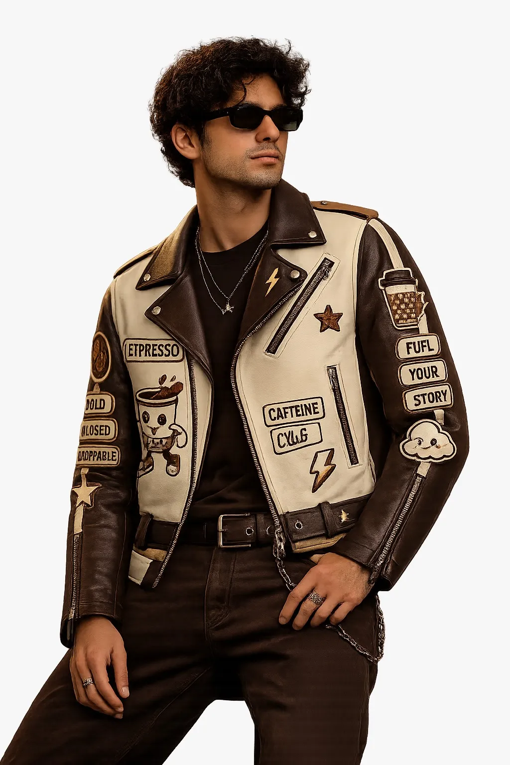 Moto Patch Jacket Blanket Bandit