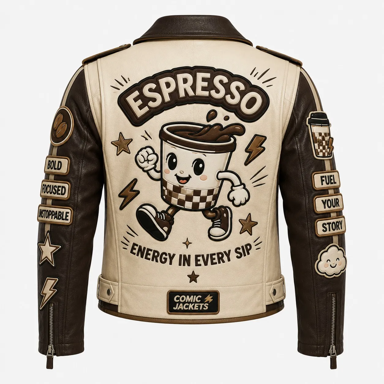 Moto Patch Jacket Blanket Bandit - Image 3